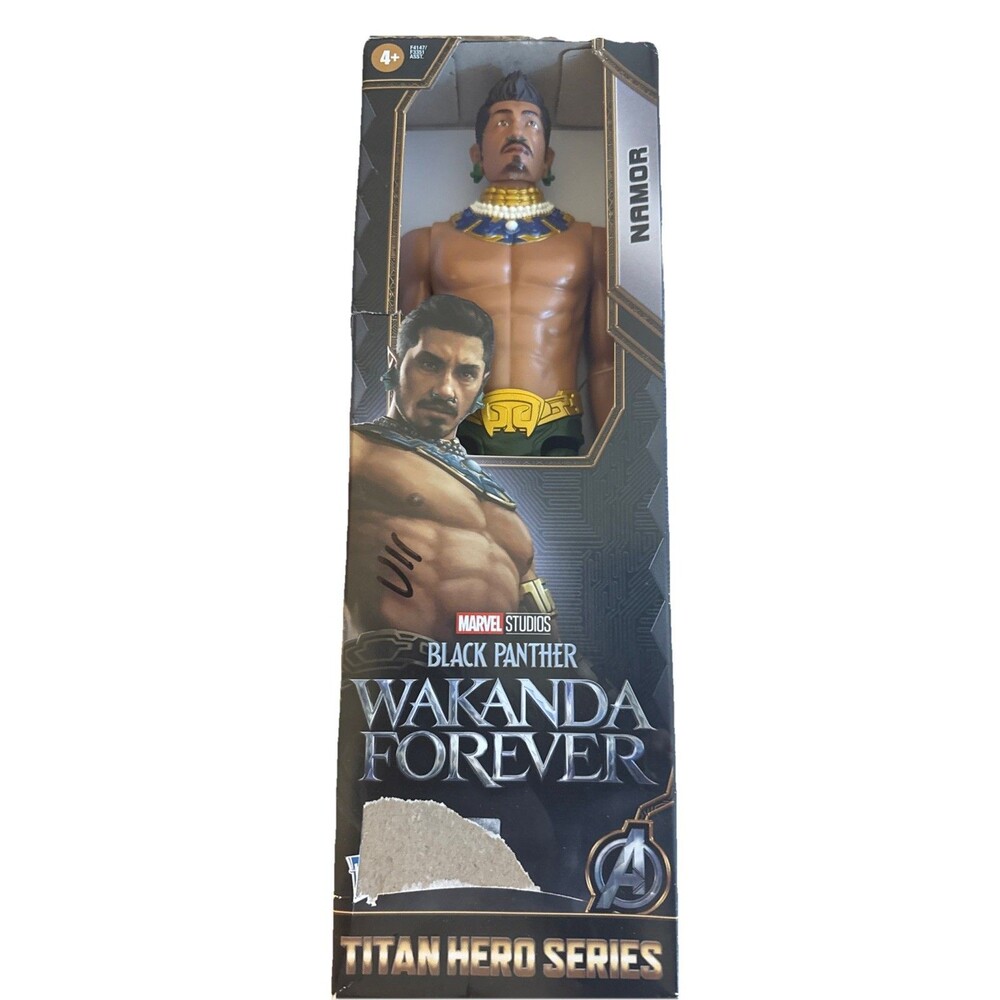 Marvel Studios' Black Panther: Wakanda Forever Titan Hero Series Namor Toy NEW